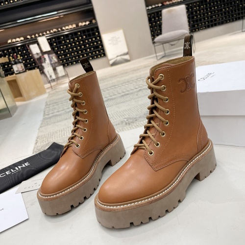 Replica Celine Boots For Women #1032012, $118.00 USD, [ITEM#1032012], Replica Celine Boots outlet from China