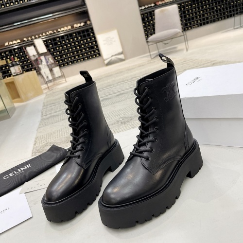 Replica Celine Boots For Women #1032013, $118.00 USD, [ITEM#1032013], Replica Celine Boots outlet from China