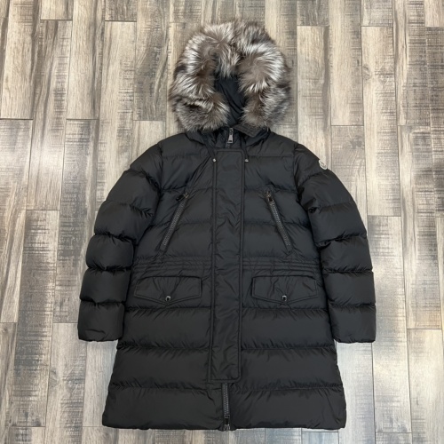 Replica Moncler Down Feather Coat Long Sleeved For Women #1032183, $247.93 USD, [ITEM#1032183], Replica Moncler Down Feather Coat outlet from China