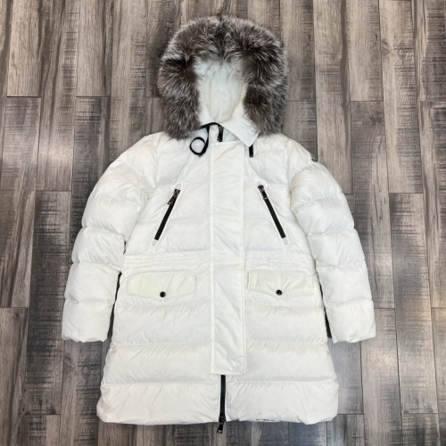 Replica Moncler Down Feather Coat Long Sleeved For Women #1032184, $247.93 USD, [ITEM#1032184], Replica Moncler Down Feather Coat outlet from China