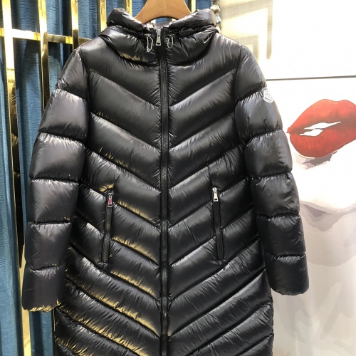 Replica Moncler Down Feather Coat Long Sleeved For Women #1032190, $280.99 USD, [ITEM#1032190], Replica Moncler Down Feather Coat outlet from China
