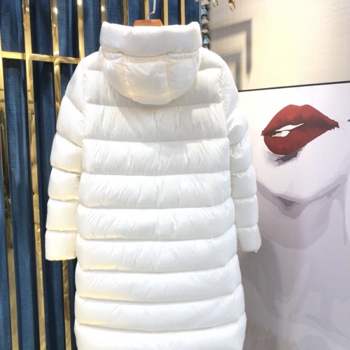 Replica Moncler Down Feather Coat Long Sleeved For Women #1032192 $280.99 USD for Wholesale