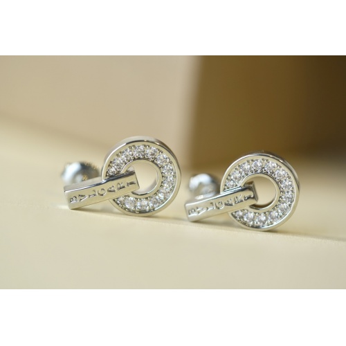 Replica Bvlgari Earrings For Women #1032618, $32.00 USD, [ITEM#1032618], Replica Bvlgari Earrings outlet from China