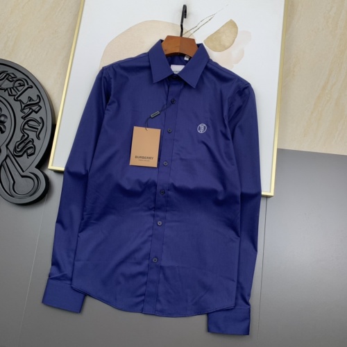 Replica Burberry Shirts Long Sleeved For Men #1033695, $60.00 USD, [ITEM#1033695], Replica Burberry Shirts outlet from China
