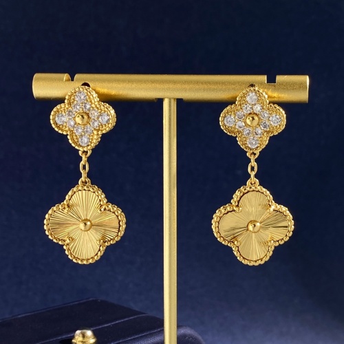 Replica Van Cleef &amp; Arpels Earrings For Women #1033989, $32.00 USD, [ITEM#1033989], Replica Van Cleef &amp; Arpels Earrings outlet from China