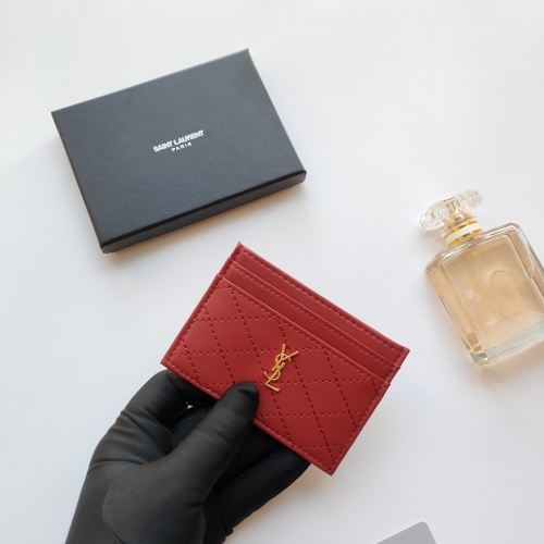 Replica Yves Saint Laurent AAA Quality Card Case #1034750, $27.00 USD, [ITEM#1034750], Replica Yves Saint Laurent AAA Wallets outlet from China
