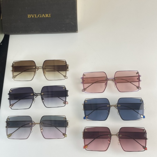 Replica Bvlgari AAA Quality Sunglasses #1036163 $45.00 USD for Wholesale