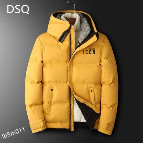 Replica Dsquared Down Feather Coat Long Sleeved For Men #1036237, $72.00 USD, [ITEM#1036237], Replica Dsquared Down Feather Coat outlet from China