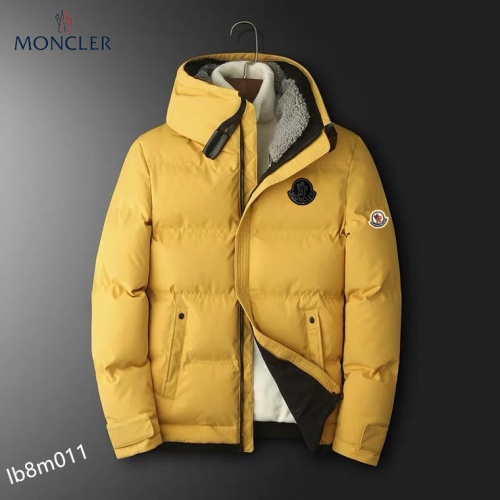 Replica Moncler Down Feather Coat Long Sleeved For Men #1036266, $72.00 USD, [ITEM#1036266], Replica Moncler Down Feather Coat outlet from China