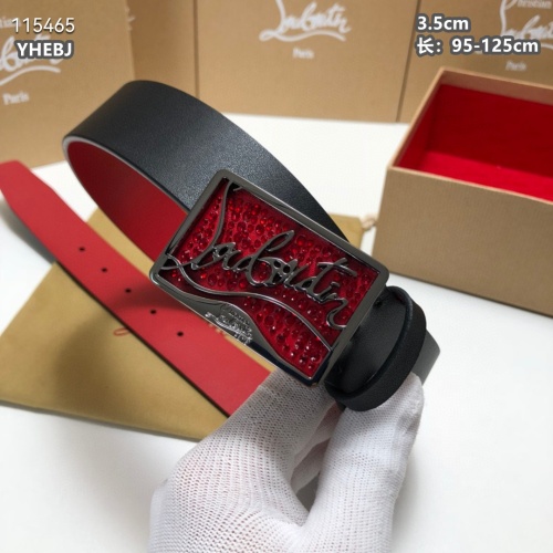 Replica Christian Louboutin CL AAA Quality Belts For Unisex #1036644, $80.00 USD, [ITEM#1036644], Replica Christian Louboutin CL AAA Quality Belts outlet from China