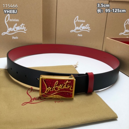Replica Christian Louboutin CL AAA Quality Belts For Unisex #1036645, $80.00 USD, [ITEM#1036645], Replica Christian Louboutin CL AAA Quality Belts outlet from China