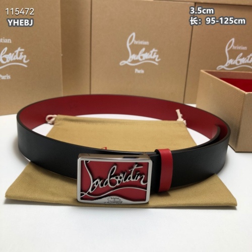 Replica Christian Louboutin CL AAA Quality Belts For Unisex #1036651, $80.00 USD, [ITEM#1036651], Replica Christian Louboutin CL AAA Quality Belts outlet from China