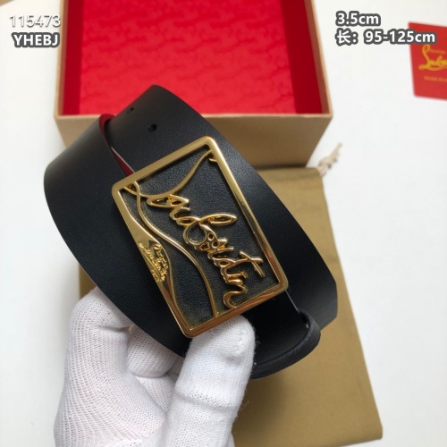 Replica Christian Louboutin CL AAA Quality Belts For Unisex #1036652 $80.00 USD for Wholesale