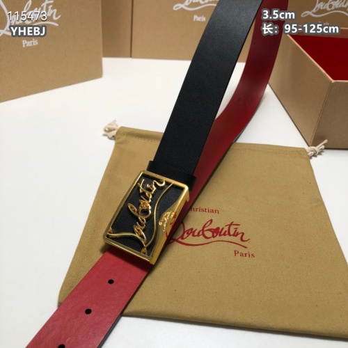 Replica Christian Louboutin CL AAA Quality Belts For Unisex #1036652 $80.00 USD for Wholesale