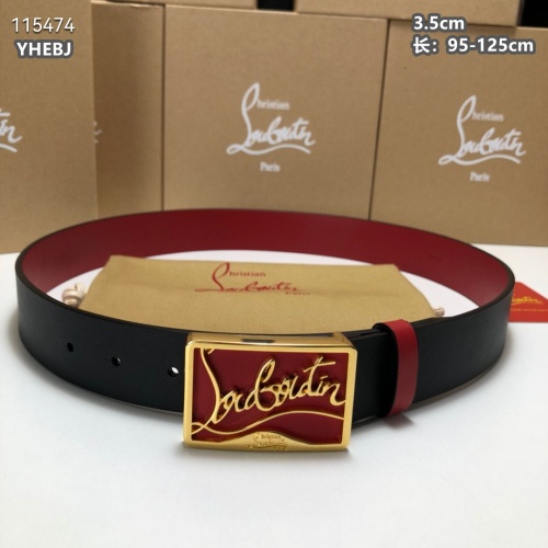 Replica Christian Louboutin CL AAA Quality Belts For Unisex #1036653, $80.00 USD, [ITEM#1036653], Replica Christian Louboutin CL AAA Quality Belts outlet from China