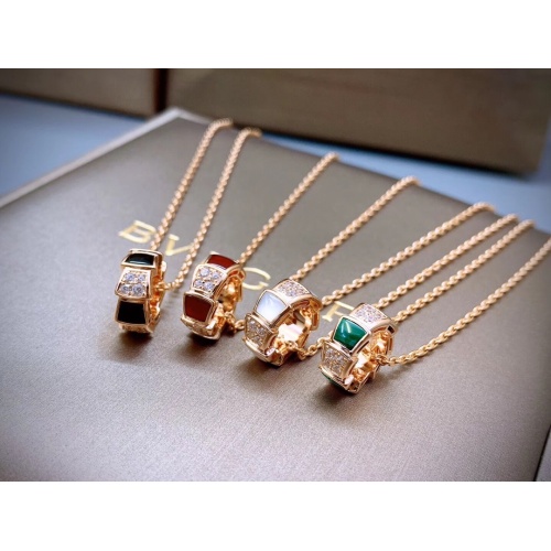 Replica Bvlgari Necklaces For Women #1037408 $34.00 USD for Wholesale