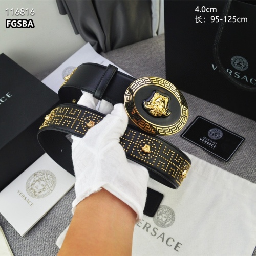 Replica Versace AAA Quality Belts For Men #1037449 $82.00 USD for Wholesale