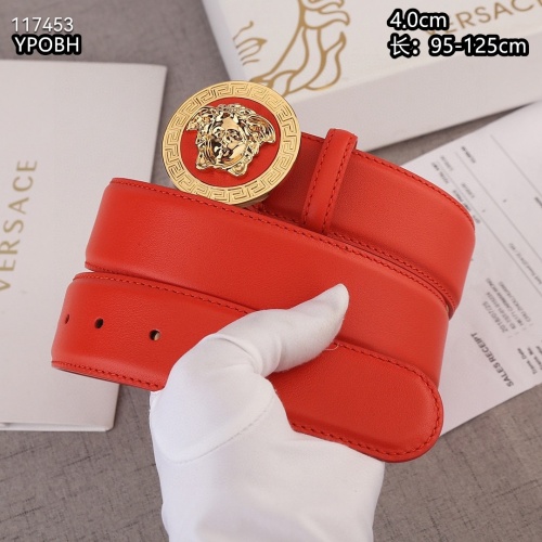 Replica Versace AAA Quality Belts For Men #1037478 $64.00 USD for Wholesale