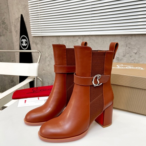 Replica Christian Louboutin Boots For Women #1037621, $112.00 USD, [ITEM#1037621], Replica Christian Louboutin Boots outlet from China