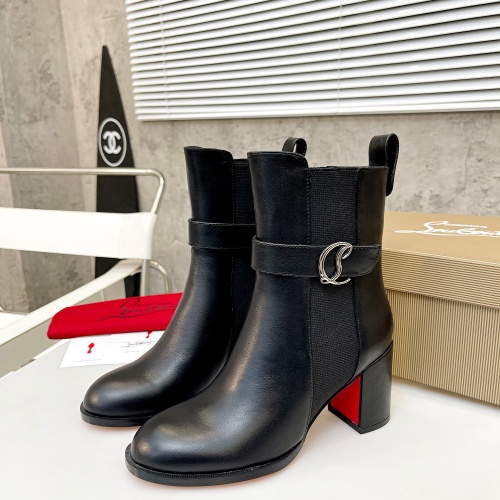 Replica Christian Louboutin Boots For Women #1037622, $112.00 USD, [ITEM#1037622], Replica Christian Louboutin Boots outlet from China