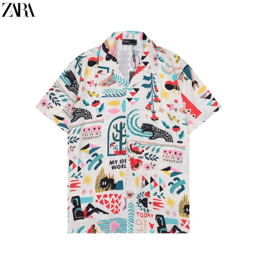 Replica Zara Shirts Short Sleeved For Men #1037785, $36.00 USD, [ITEM#1037785], Replica Zara Shirts outlet from China