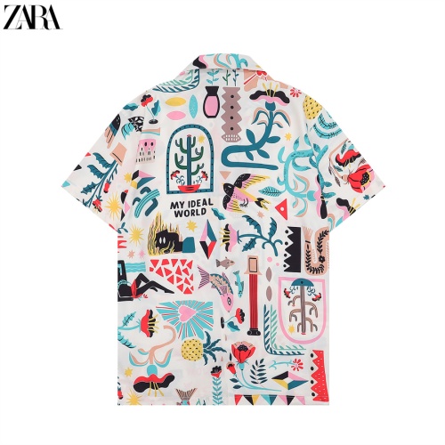 Replica Zara Shirts Short Sleeved For Men #1037785 $36.00 USD for Wholesale