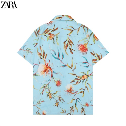 Replica Zara Shirts Short Sleeved For Men #1037787 $36.00 USD for Wholesale