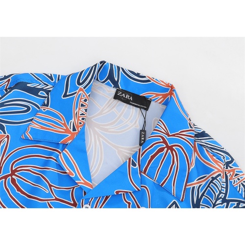 Replica Zara Shirts Short Sleeved For Men #1037789 $36.00 USD for Wholesale