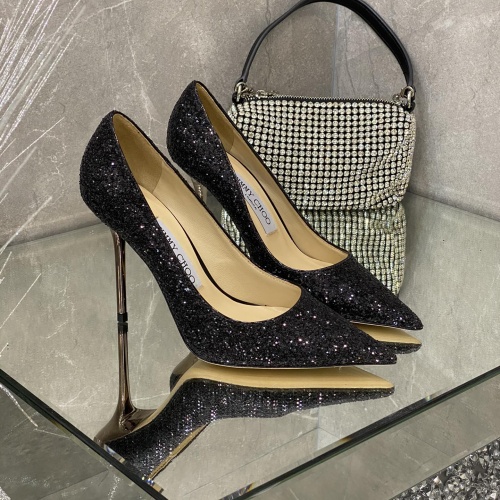 Replica Jimmy Choo High-Heeled Shoes For Women #1037888 $100.00 USD for Wholesale
