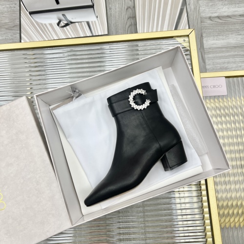 Replica Jimmy Choo Boots For Women #1037984 $122.00 USD for Wholesale