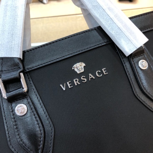 Replica Versace AAA Man Handbags #1038056 $125.00 USD for Wholesale