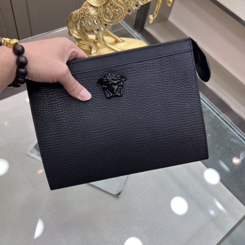 Replica Versace AAA Man Wallets #1038062 $85.00 USD for Wholesale