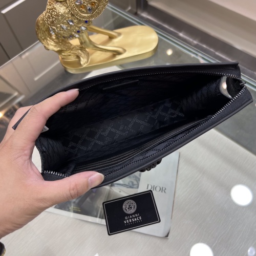 Replica Versace AAA Man Wallets #1038062 $85.00 USD for Wholesale