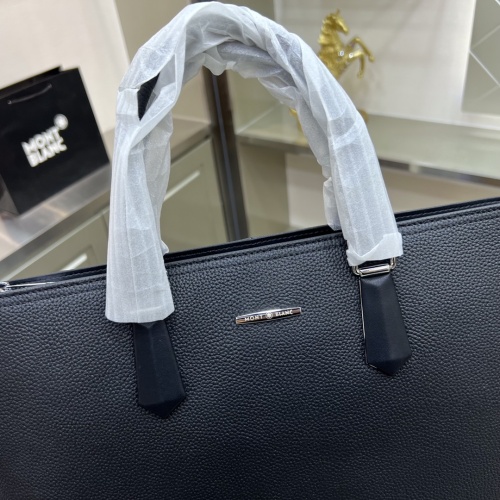 Replica Mont Blanc AAA Man Handbags #1038065 $155.00 USD for Wholesale