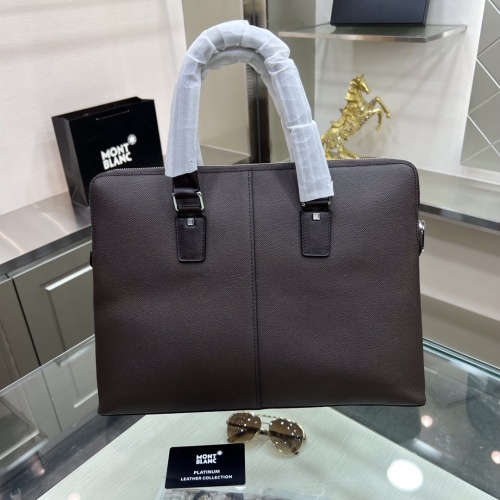 Replica Mont Blanc AAA Man Handbags #1038067 $145.00 USD for Wholesale
