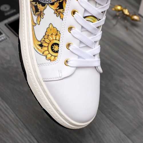 Replica Versace High Tops Shoes For Men #1038866 $76.00 USD for Wholesale