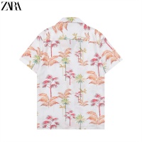 $36.00 USD Zara Shirts Short Sleeved For Men #1031627