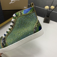 $102.00 USD Christian Louboutin High Top Shoes For Men #1033875