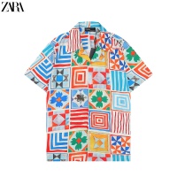 $36.00 USD Zara Shirts Short Sleeved For Men #1037786