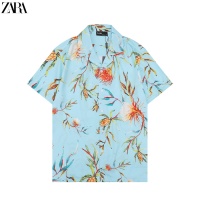 $36.00 USD Zara Shirts Short Sleeved For Men #1037787