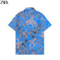$36.00 USD Zara Shirts Short Sleeved For Men #1037789