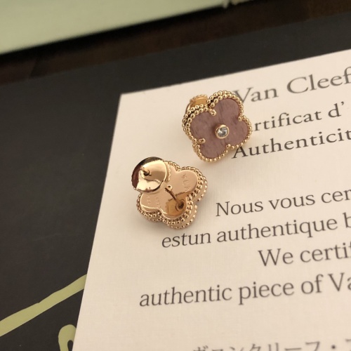 Replica Van Cleef & Arpels Earrings For Women #1039054 $27.00 USD for Wholesale