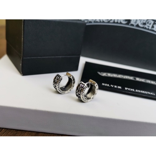 Replica Chrome Hearts Earrings #1039504, $25.00 USD, [ITEM#1039504], Replica Chrome Hearts Earrings outlet from China