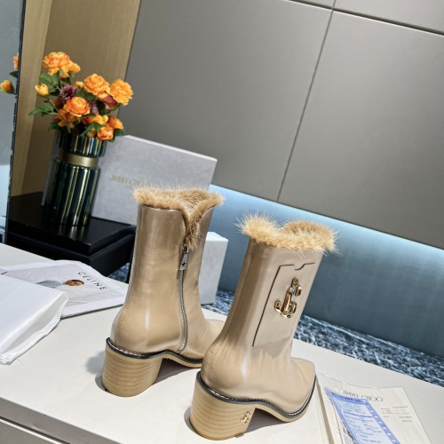 Replica Jimmy Choo Boots For Women #1040371 $118.00 USD for Wholesale