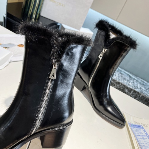 Replica Jimmy Choo Boots For Women #1040373 $118.00 USD for Wholesale