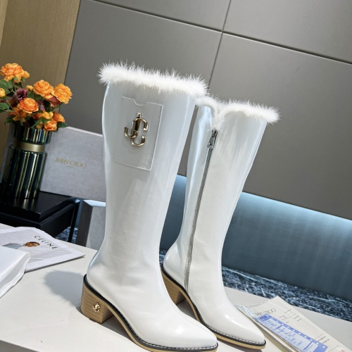 Replica Jimmy Choo Boots For Women #1040376 $150.00 USD for Wholesale