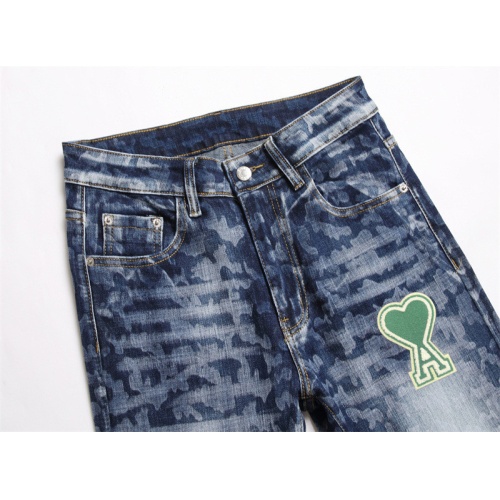 Replica Amiri Jeans For Men #1040468 $48.00 USD for Wholesale