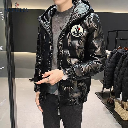 Replica Moncler Down Feather Coat Long Sleeved For Men #1040892, $82.00 USD, [ITEM#1040892], Replica Moncler Down Feather Coat outlet from China