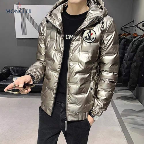 Replica Moncler Down Feather Coat Long Sleeved For Men #1040893, $82.00 USD, [ITEM#1040893], Replica Moncler Down Feather Coat outlet from China