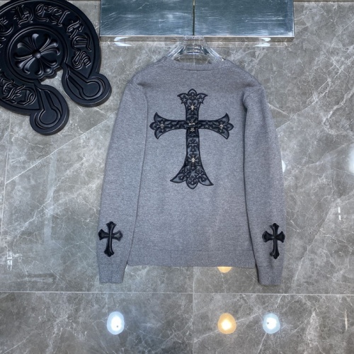 Replica Chrome Hearts Sweater Long Sleeved For Unisex #1041184 $64.00 USD for Wholesale